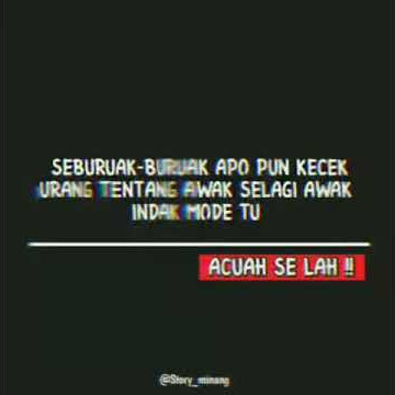 Story' wa QUETES minang kekinian 2020 #1