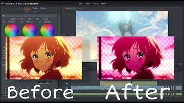 Tutorial Simple Color Correction #LightWorks