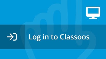 Log in to Classoos on laptops and computers