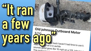 How To Buy The Cheapest Used Old Outboard Engines 