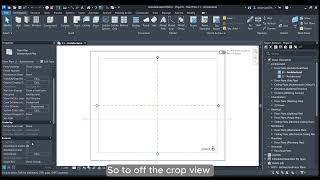 How to remove crop view in Revit