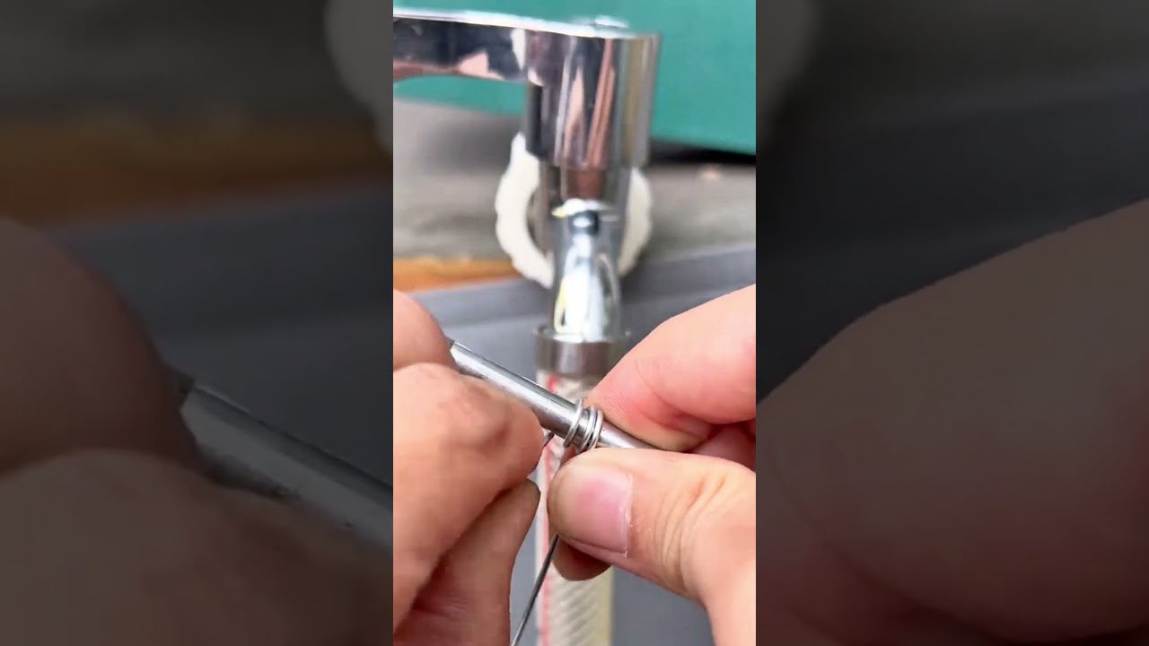 This is how to make a spring from wire 