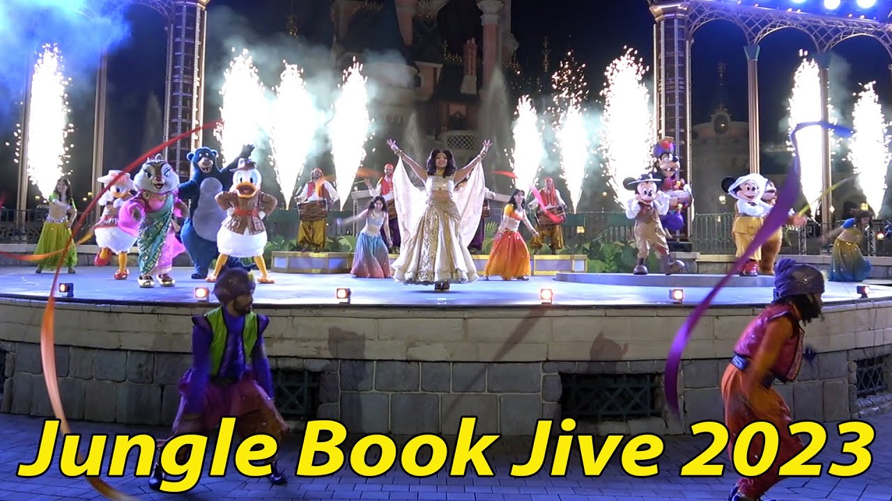 Jungle Book Jive Full Show - Disneyland Paris Annual Passholder Party 2023 - Front Row Center
