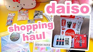 DAISO JAPAN Shopping Haul * Stationery, Home Goods #Daiso X Coca-Cola merch