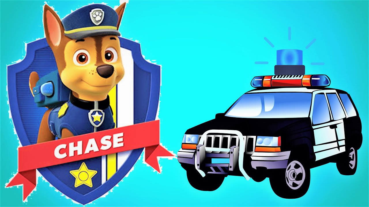 Learn Blue Color with Paw Patrol Pup CHASE | Best Educational Video for ...