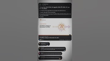 Thông báo chính thức về nguyên nhân lỗi chiều tối qua của cloudflare