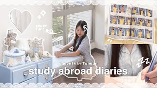 STUDY ABROAD DIARIES ep. 2 🐇🏫 : living c-drama life, grad trip + dog spotting, funny moments