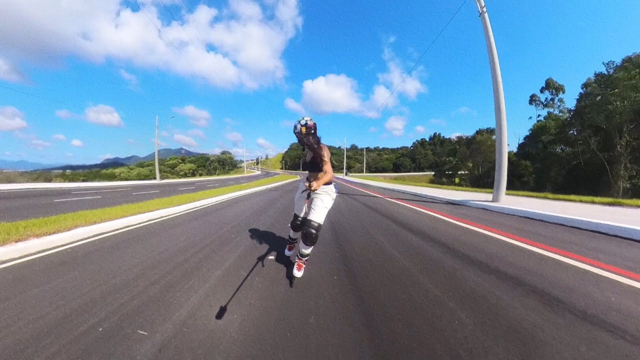 Review na prática Patins Falcon Pro - Flying Eagle