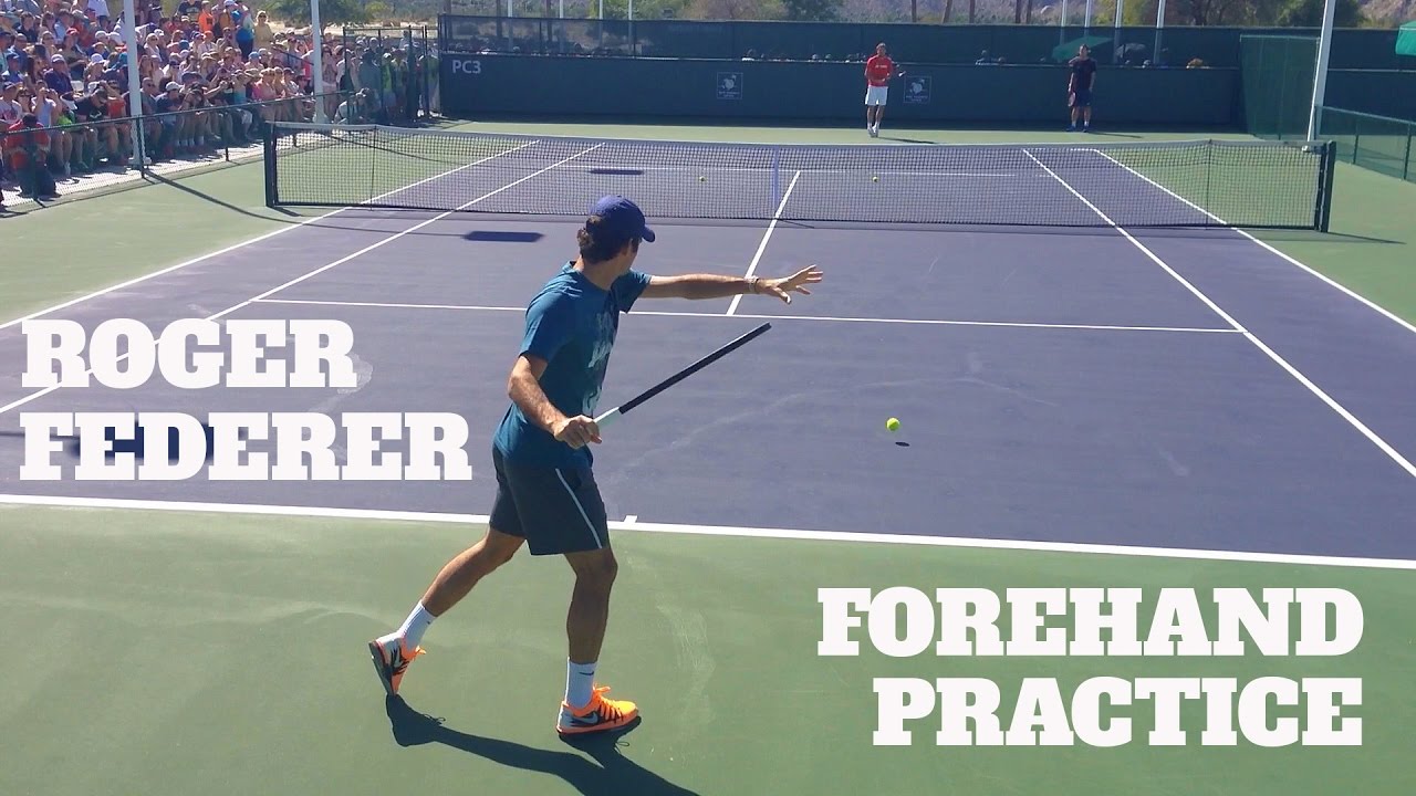 ROGER FEDERER • FOREHAND FLUIDITY WITH STAN WAWRINKA - YouTube