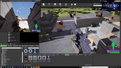 My old multiplayer game project updated for Unreal Engine 4.25.0 part 4_2