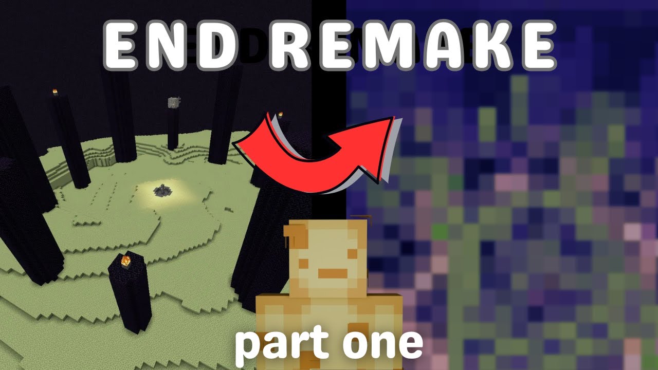 I REDESIGNED the End | Minecraft Survival - YouTube