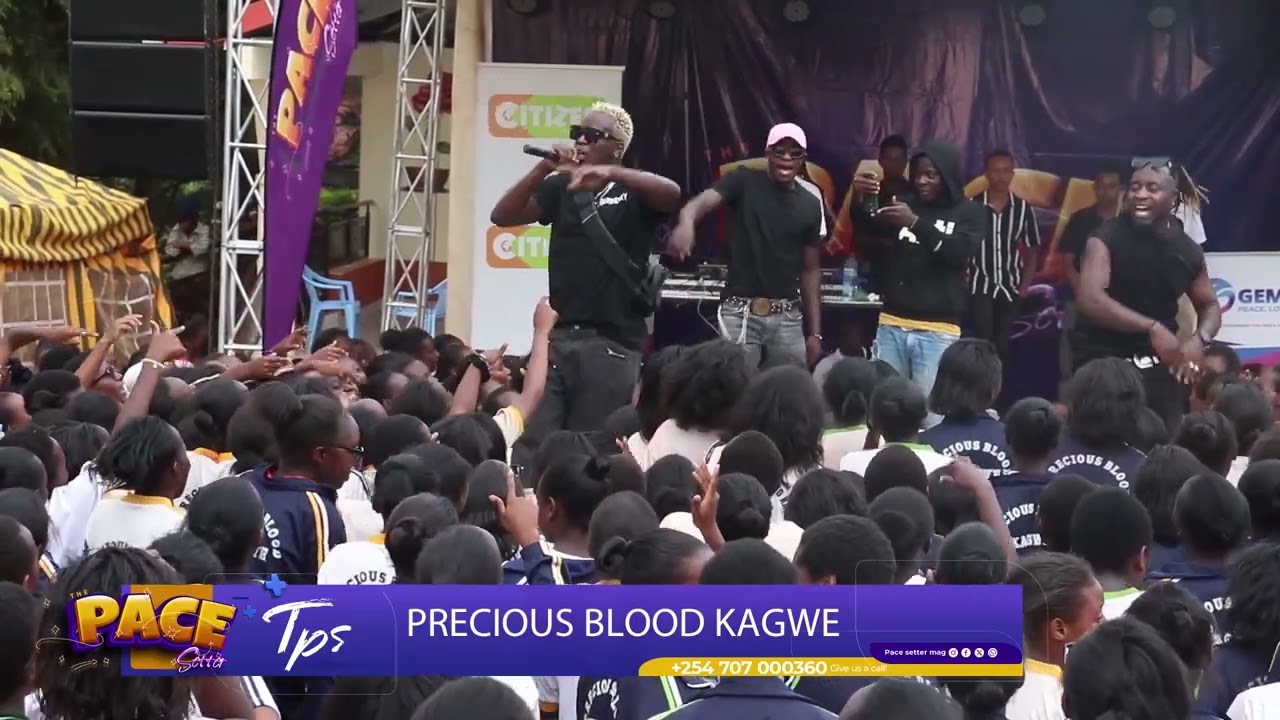 WILLY PAUL PERFOMANCE AT  PRECIOUS BLOOD KAGWE GIRLS HIGH SCHOOL