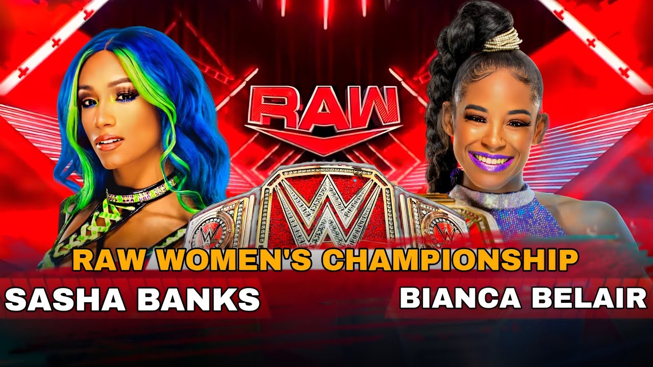 Bianca Belair Vs Sasha Banks Raw Womens Title Match Wwe Raw Wwe2k22 Universe Mode Youtube