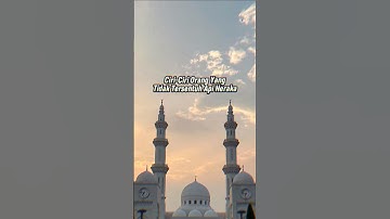 ciri-ciri orang yang tidak tersentuh api neraka #dakwah #shorts