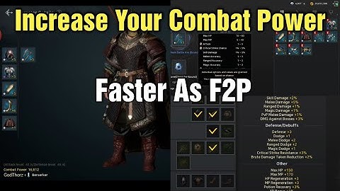 Odin Valhalla Rising F2P Guide: How To Increase Combat Power Faster!?