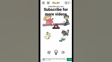 Brain Out Level no.31. How to complete Brain Out Level no.30