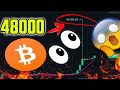 БИТКОИН $48000!!! ШОРТИСТОВ УНИЧТОЖИЛИ!!! Вас Предупреждали! ДАЛЬШЕ СТРАШНЕЕ!