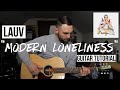 Modern Loneliness - Lauv (Acoustic Guitar Tutorial)