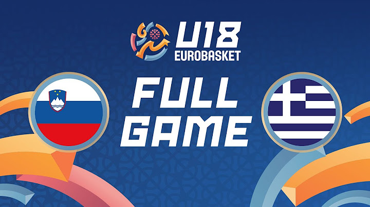 Group Phase | Slovenia v Greece | Full Basketball Game | FIBA U18 Women's EuroBasket 2025