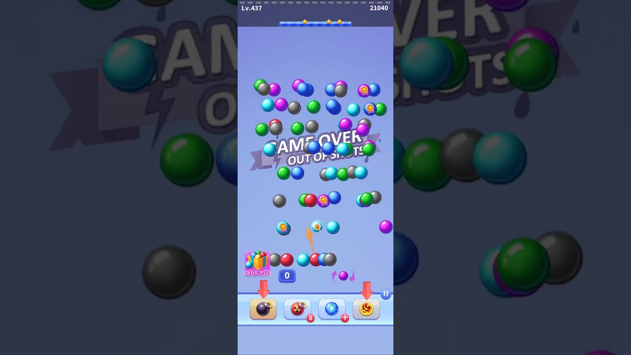 Shoot bubble game 