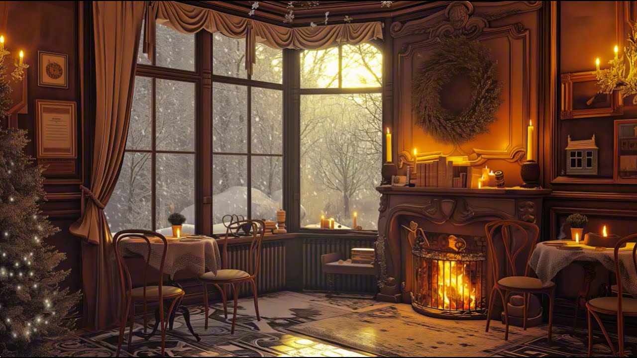 Midnight Serenade | Cozy Night Coffee & Smooth Jazz Background Music | Focus & Evening Relaxation