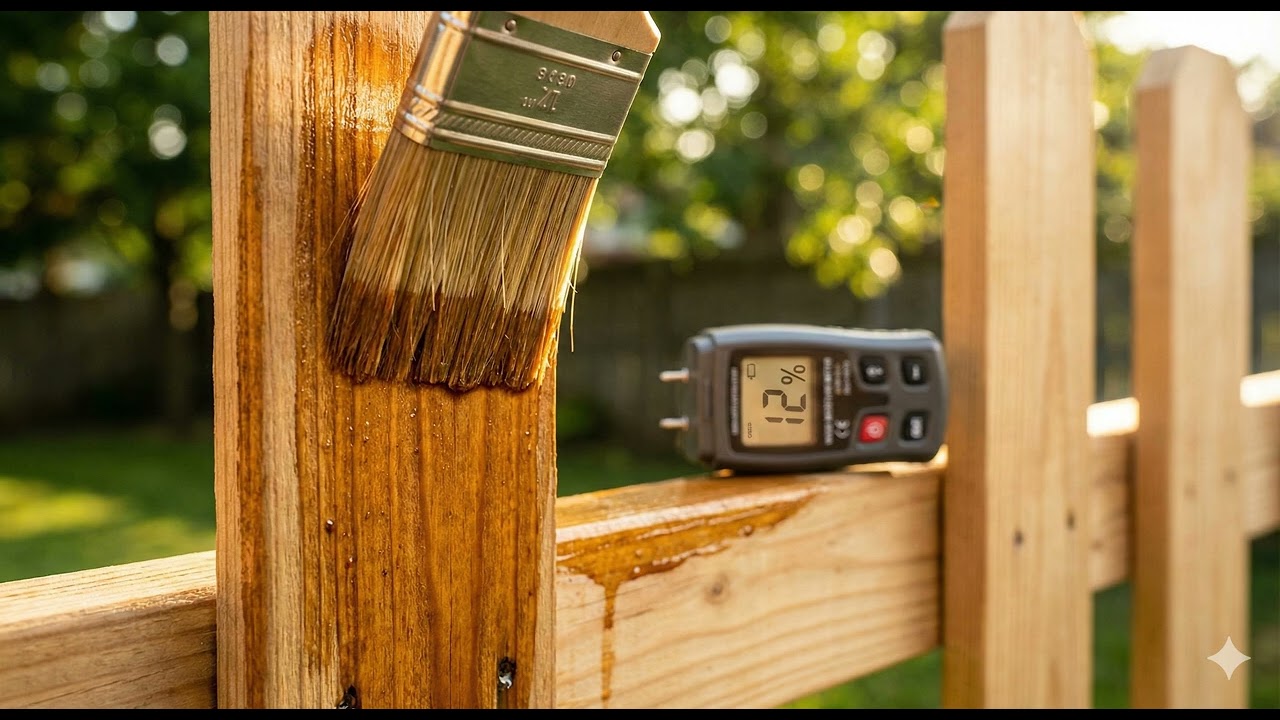 When to Stain Pressure Treated Wood