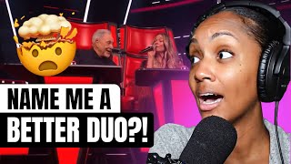 WE NEED MORE OF THIS! | Tom Jones & LeAnn Rimes Sing Together on The Voice (REACTION)
