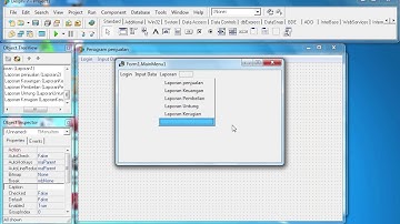 Membuat menu di delphi 7  by wahyu