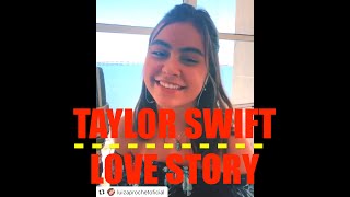 Taylor Swift - Love Story Cover by @luizaprochetoficial