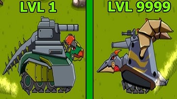 Xe Tăng Khủng Long Đại Chiến Với Xe Thằn Lằn Sấm Phim Hoạt Hình Xe Tăng Gerand Bent Barrels Top Game