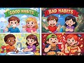 Good Habits and Bad Habits for Kids | Healthy Habits in English | Good Manners and Bad Manners