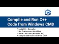 How to Install C++ Compilers (MinGW: gcc/g++) on Windows 10