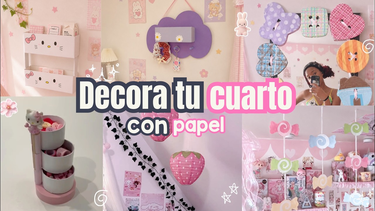 ⁣TRANSFORMA tu cuarto por completo con ideas estilo PINTEREST 🎀🩷
