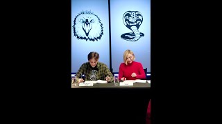 the cast of #CobraKai has read your fan fiction 👀 full video on Tudum.com #Netflix