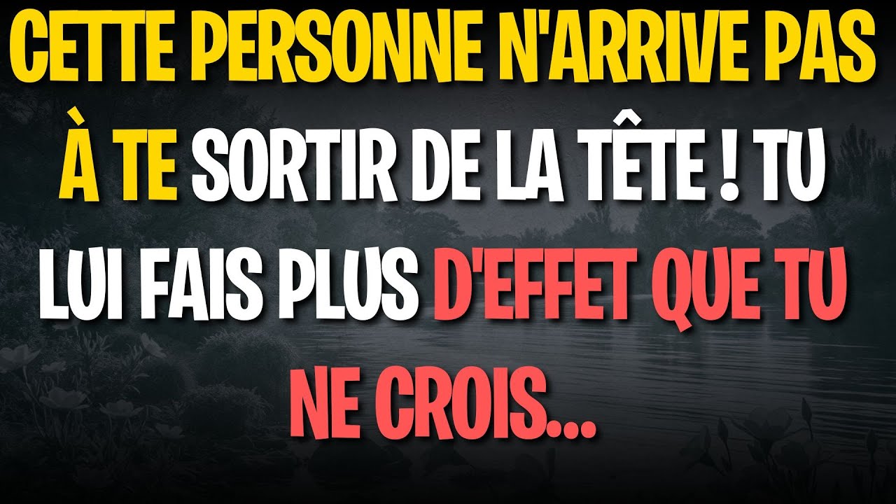 Cette personne n'arrive pas à te sortir de la tête ! Tu lui fais plus d'effet que tu ne crois…