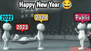 Happy New Year 2024 Funny Meme 🤣 | Masth Entertainment