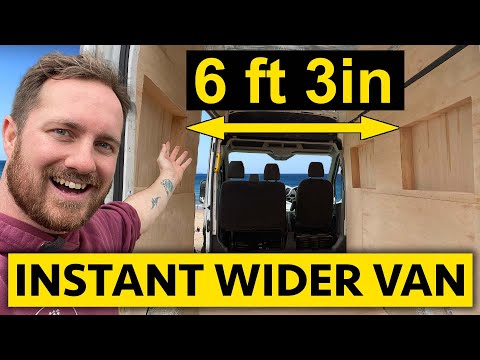 MAXIMISE THE WIDTH OF YOUR CAMPER VAN WITH INSERTS