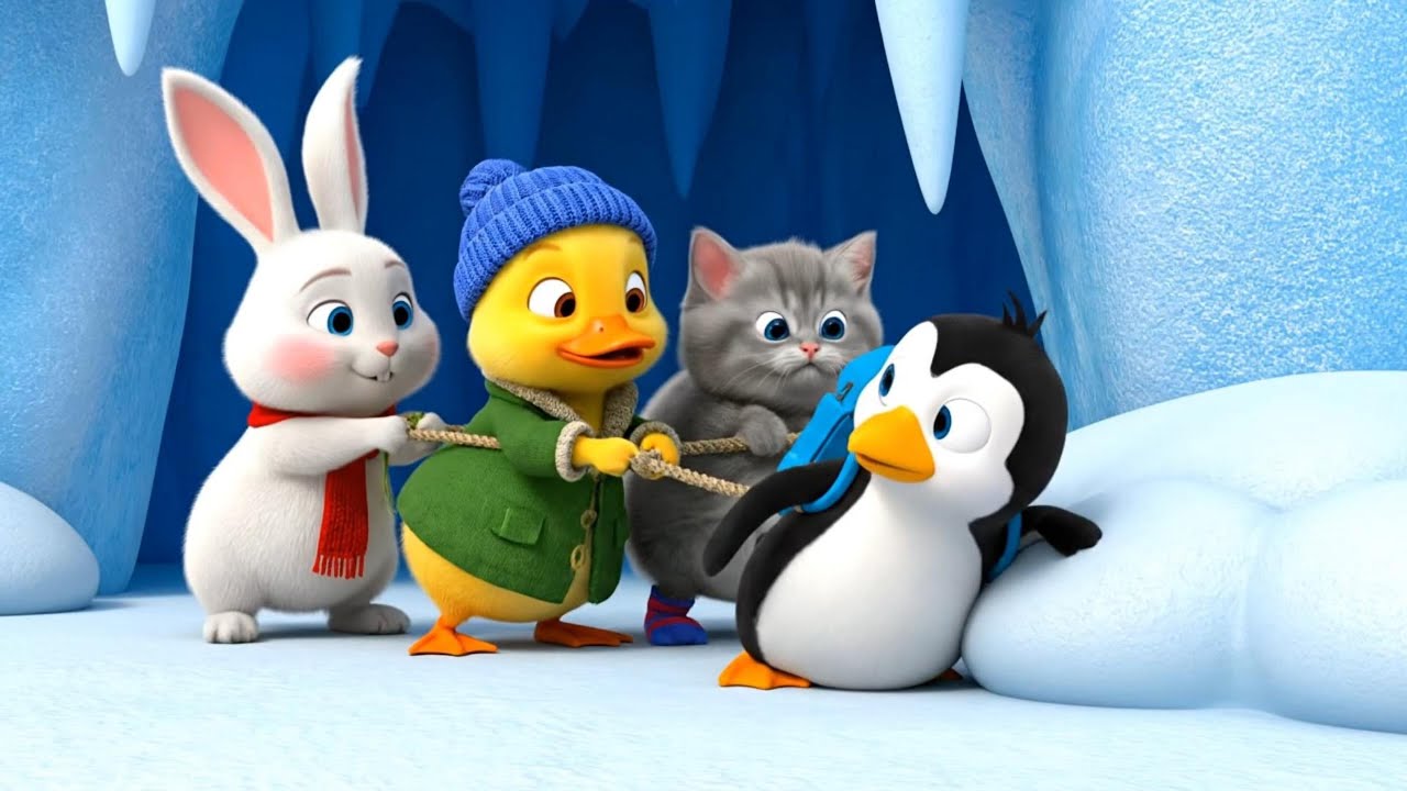 🐰🐥Dodo, Roro, Kiki: Penguin Rescue & Solving the Riddle of the Ancient Ice Door