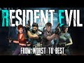Ranking resident evil games from worst to best