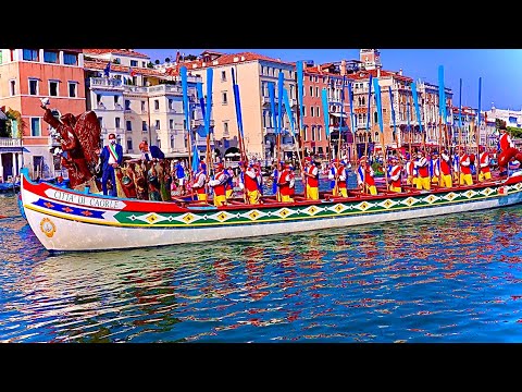 Video: Com'è La Regata A Venezia