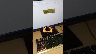 Mashi shortcut key in MS word#asmr #asmrkeyboard #keyboard #office #computershortcut