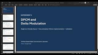 Experiment 5 DPCM Delta Modulation1 Protected View Repaired   PowerPoint 2026 09 22 18 59 49
