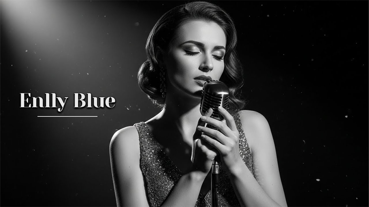 Enlly Blue - Midnight Streets | 1950s Soul Blues (Lonely Road Blues, Sax & Heartfelt Vocals)