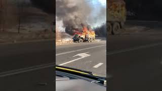 Кролевец..24.02.22 г трасса Киев Москва...поворот по обьездной на Шостку..