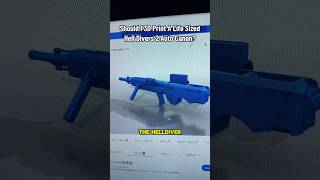 3D Printing Lifed Size Hell Divers 2 Autocannon?!?!?! #helldivers2 #helldivers #halo #warhammer40k