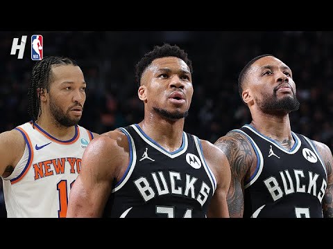 New York Knicks vs Milwaukee Bucks - Full Game Highlights 