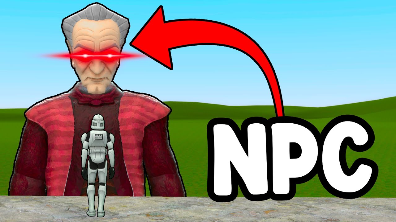 Этот NPC вызвал массовый хаос — троллинг администратора Gmod Star Wars RP