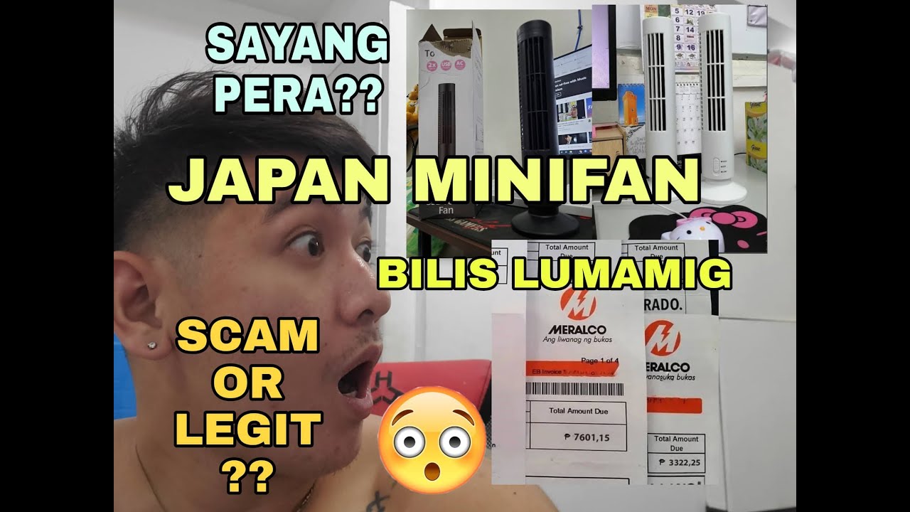 JAPAN MINI FAN, USB TOWER FAN,SCAM OR LEGIT?, MINI AIRCON?,LALAMIG DAW