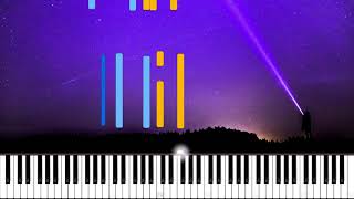 Violet Dream - Nicolas Hauptmann Piano Tutorial Synthesia