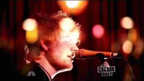 Ed Sheeran on Last Call with Carson Daly